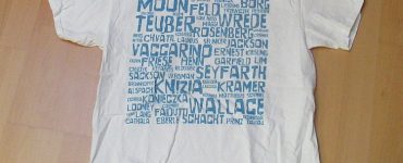 T-Shirt mit Spieleautoren von Geeky Goodies