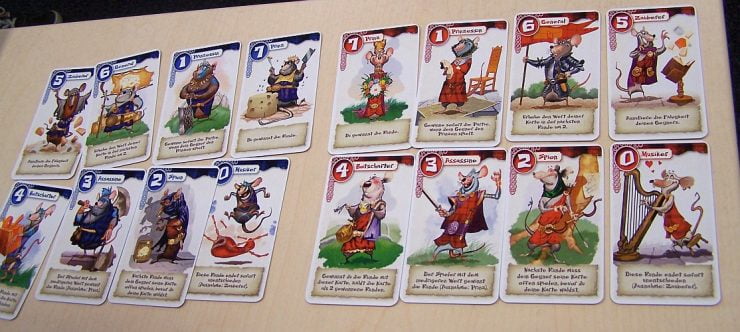 Brave Rats - alle Karten (Prototyp)