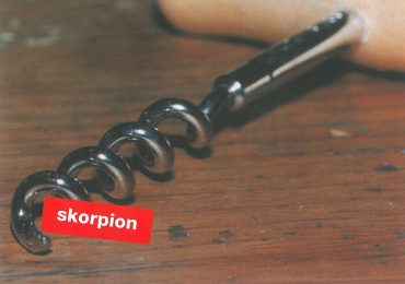 Sternzeichen Skorpion Edgar-Card - Front