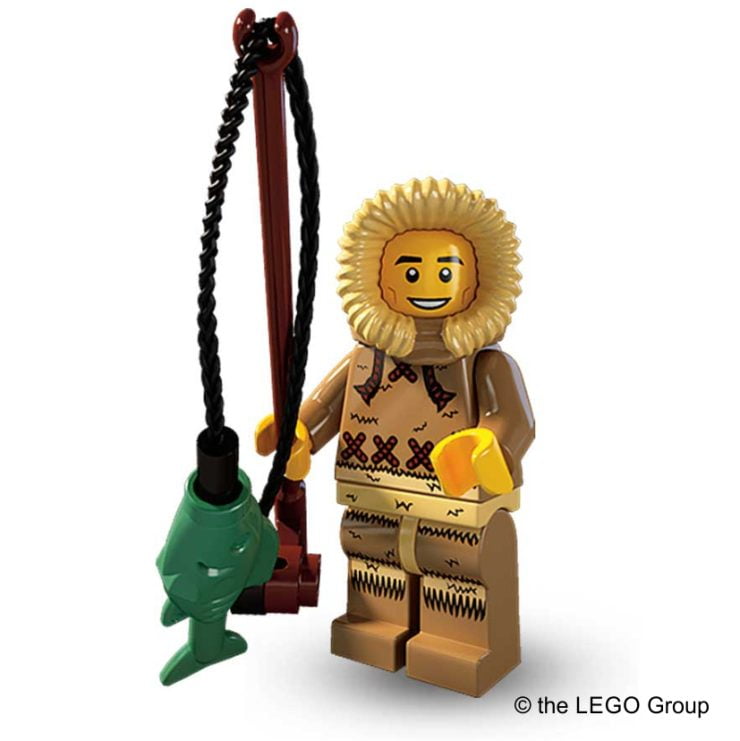 Lego-Minifigur Eskimo S5