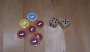 Machi Koro - Geld und Wuerfel