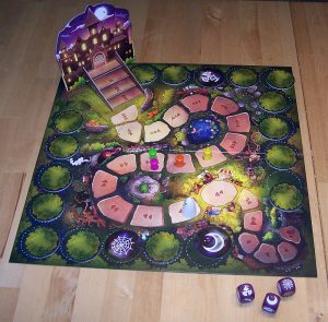 Zauberei hoch drei - Spielbrett