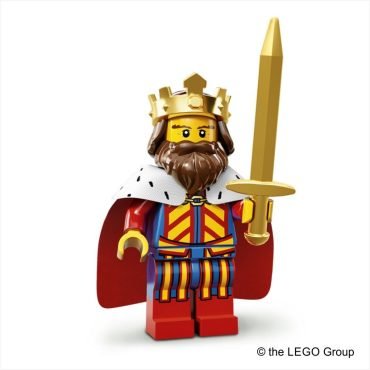 Lego-Minifigur König Serie 13