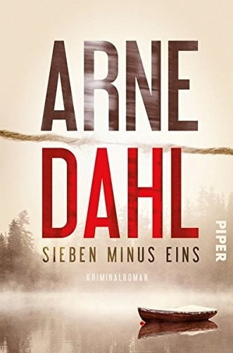 Sieben minus eins von Arne Dahl - Cover