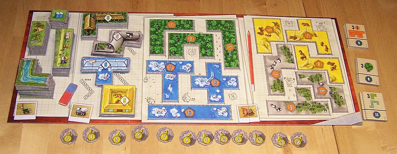 Bärenpark - Spielplan