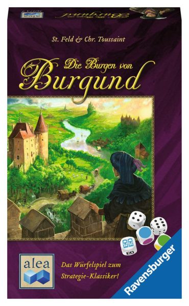 Die Burgen von Burgund Würfelspiel - Box