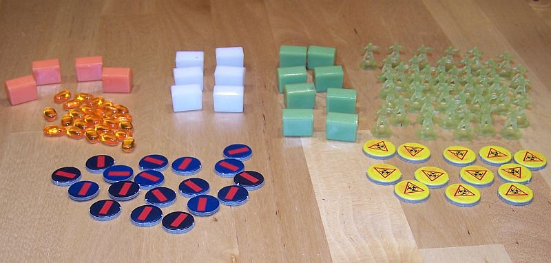 Pandemic Legacy Season 1 - Material