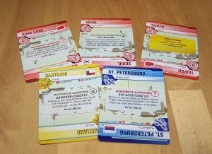 Pandemic Legacy Season 1 - beklebte Karten