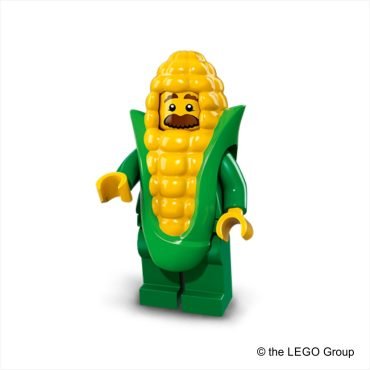 Lego-Minifigur Mann im Maiskostüm Serie 17