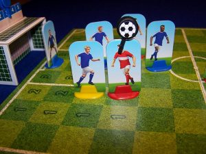 Fussball-Duell - Zweikampf
