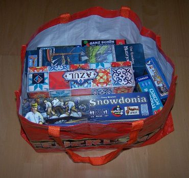 Urlaubsspiele 2018 - Tüte gepackt