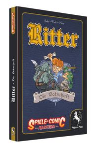 Spiele Comic Ritter - Die Botschaft - Cover