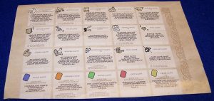 Spiele Comic Ritter - Die Botschaft - Karten-Übersicht