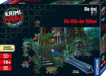 Krimi Puzzle Die Villa der Rätsel - Box