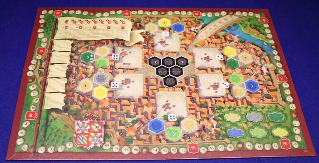The Castles of Burgundy - Spielbrett