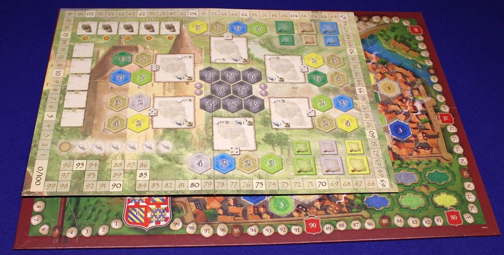 The Castles of Burgundy - alt-neu-Spielbrett