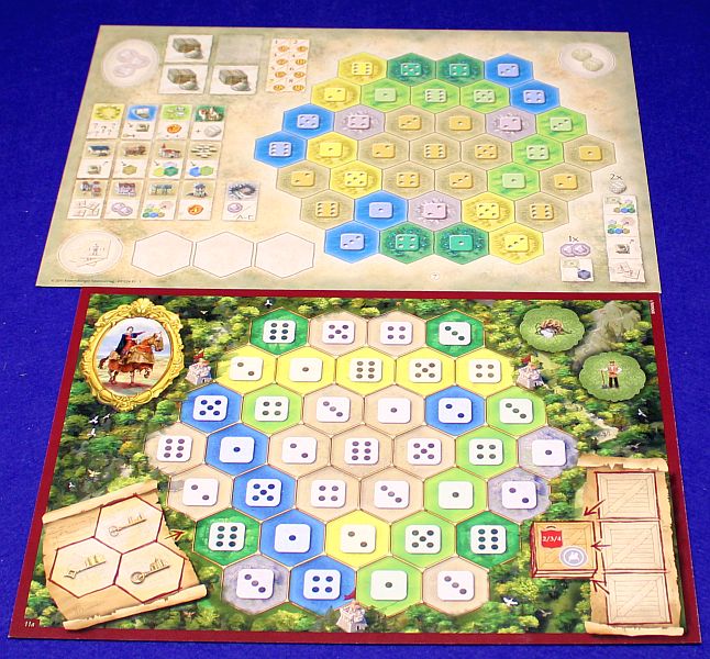 The Castles of Burgundy - alt-neu-Spielpläne