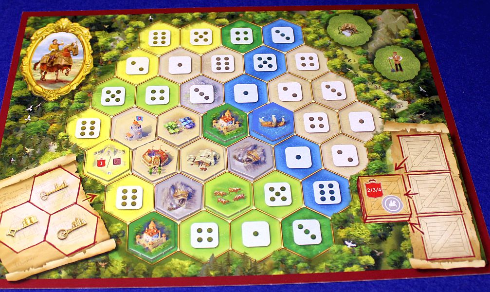 The Castles of Burgundy - neuer Spielplan
