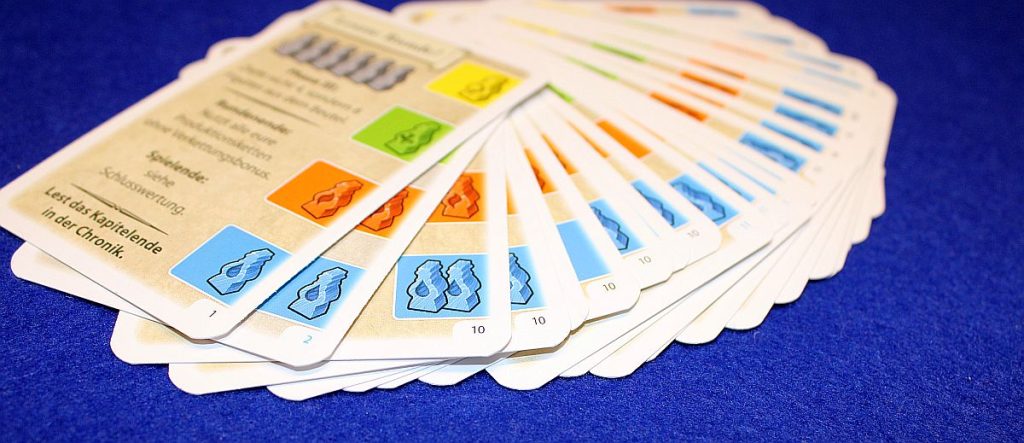 Aufbruch nach Newdale - Nummerierung