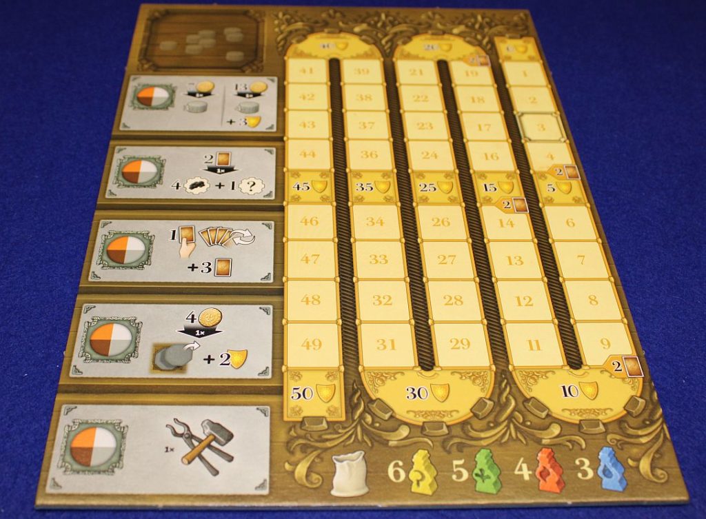 Aufbruch nach Newdale - Spielplan