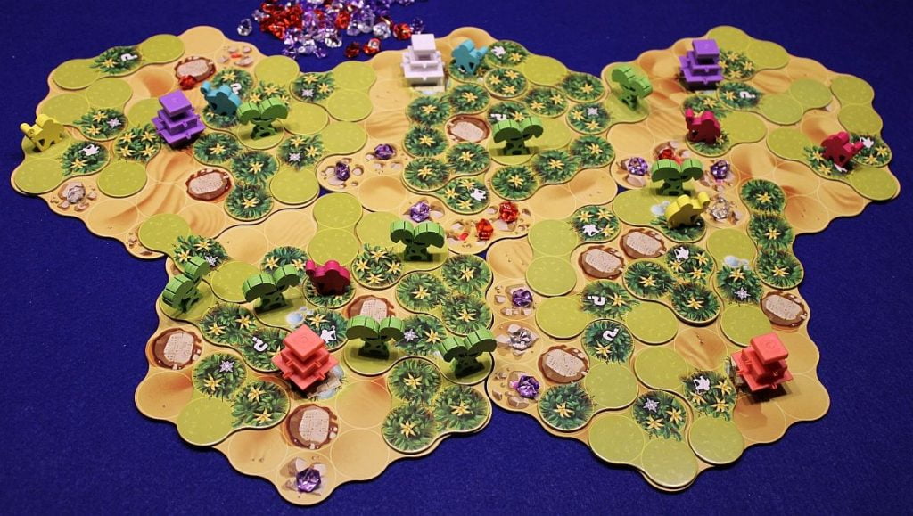 Ishtar - Spielplan-Ende