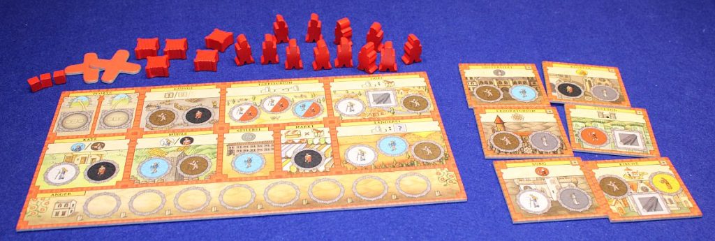 Orleans Stories - Spielertabelaus