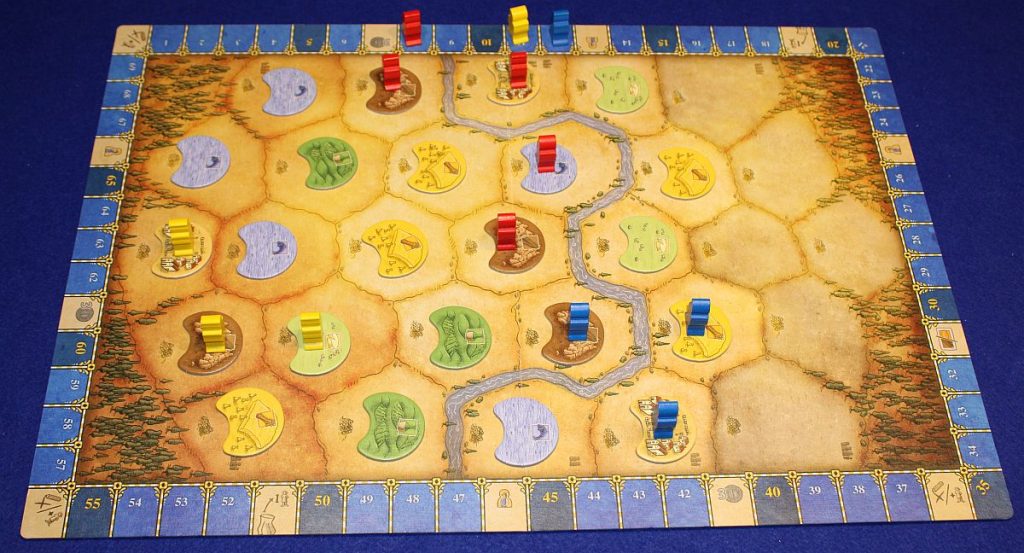 Orleans Stories - Spielplan