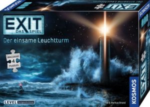 Exit-Spiel-Puzzle - Der einsame Leuchtturm - Box