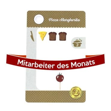 Mitarbeiter des Monats - Pizza Margherita