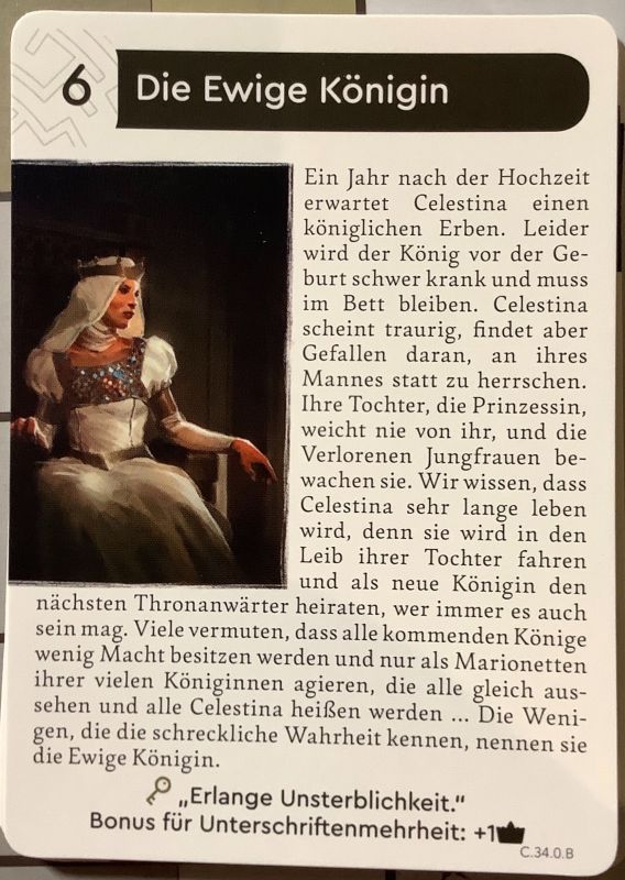 The Kings Dilemma - Celestina Ende der Geschichte