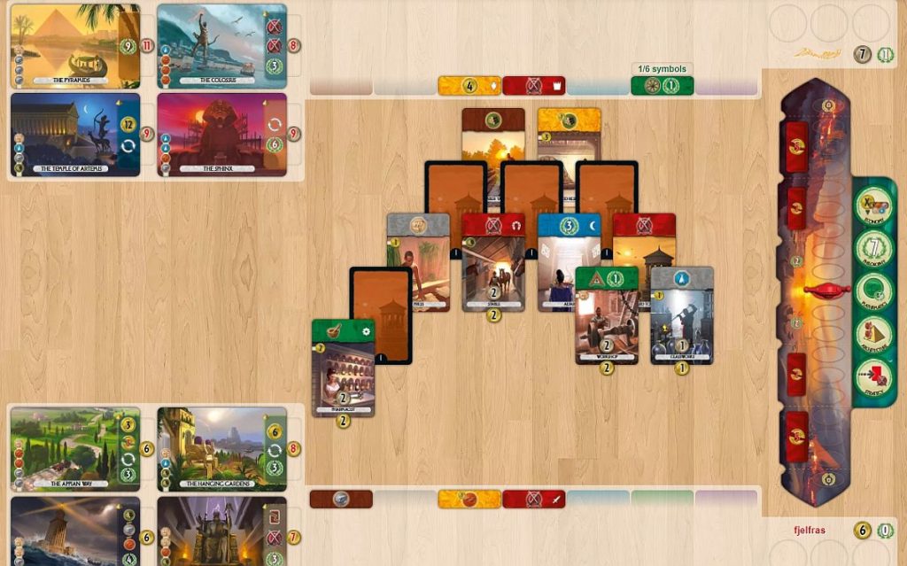 7 Wonders Duel - Screenshot