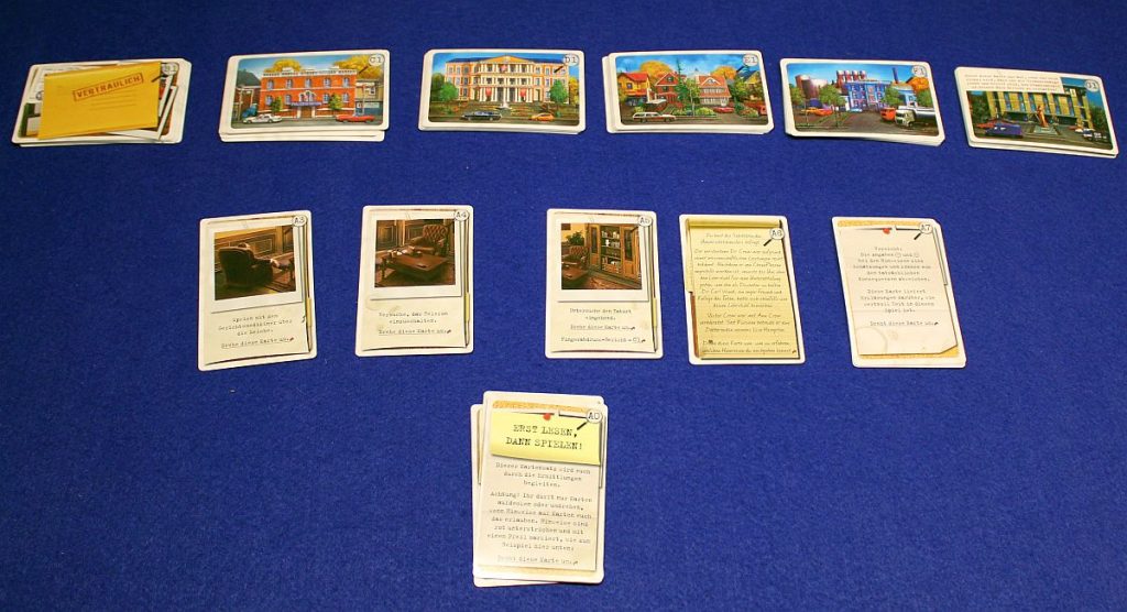 Pocket Detective - Mord auf dem Campus - Aufbau