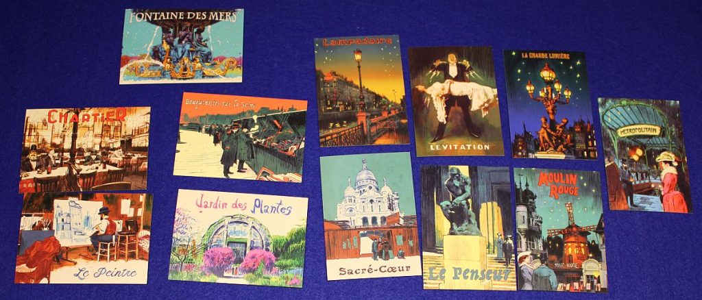 Paris - Stadt der Lichter - Postkarten