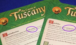 The Castles of Tuscany - Unterschiede