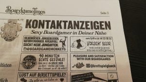 Spiel 21 - Boardgame Times - Annonce