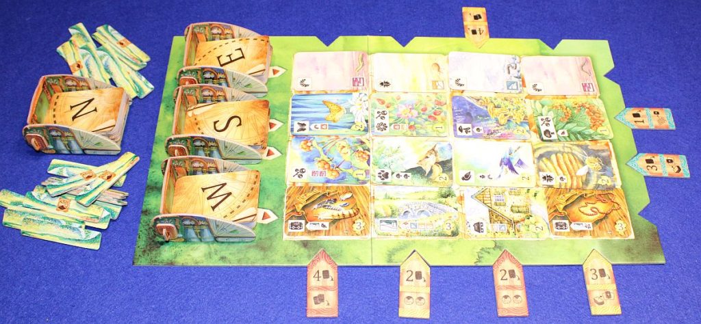 Meadow - Spielplan
