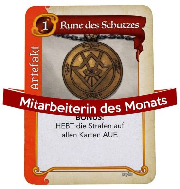 Mitarbeiterin des Monats - Rune des Schutzes