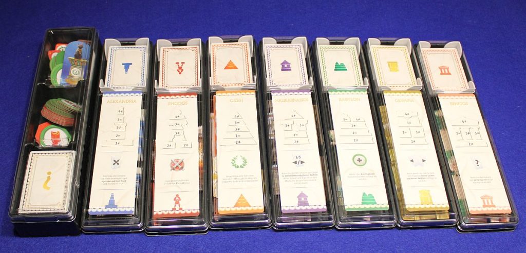 7 Wonders Architects - Ordnung