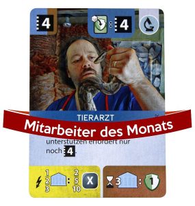 Mitarbeiter des Monats - Tierarzt Christian