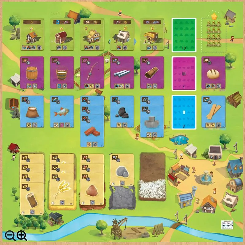 Iello Little Factory - Familienspiel Für 2-4 Spieler Ab 10 Jahren, Ressourcen-Management