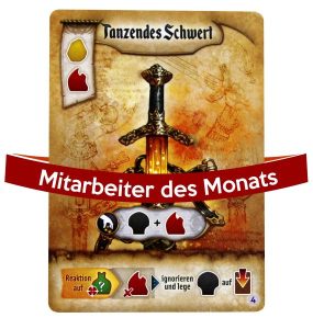 Mitarbeiter des Monats - Tanzendes Schwert