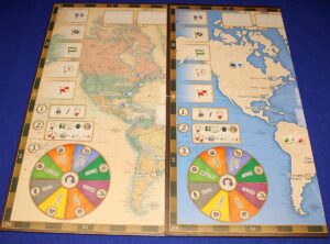 Crossing Oceans - Spielplan