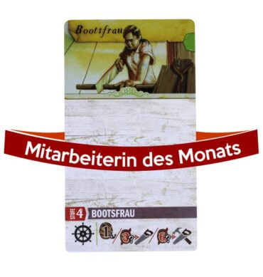 Mitarbeiterin des Monats - Bootsfrau Mary
