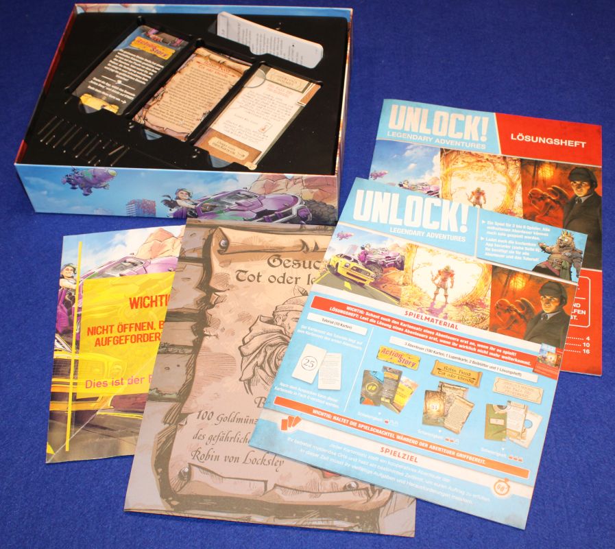 Unlock Legendary Adventures - Übersicht