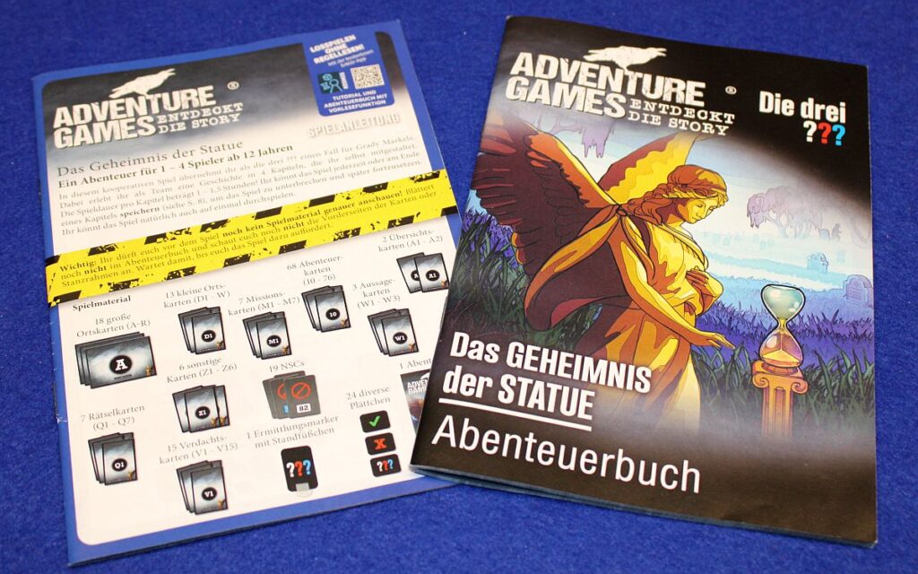 Adventure Games – Die drei Fragezeichen Das Geheimnis der Statue – Bücher