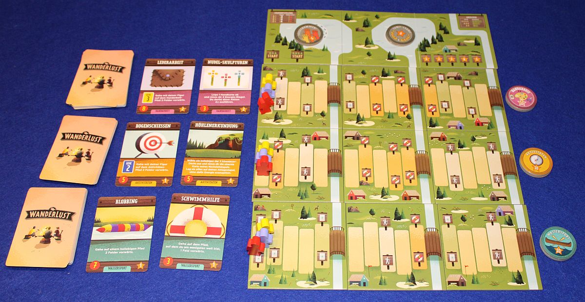 Game Factory - Wanderlust Gioco Da Tavolo – Costruzione Mazzi, 2-4 Giocatori, Da 10 Anni, 45-60 Min