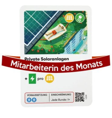 Mitarbeiterin des Monats - Solaranlage