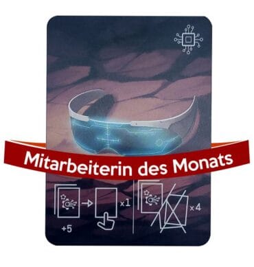 Mitarbeiterin des Monats - Cyber-Brille