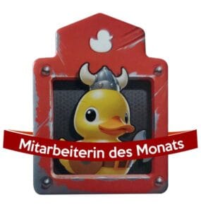 Mitarbeiterin des Monats - Quietscheentchen