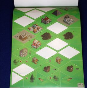 Cozy Stickerville - Stickerbogen halb geleert